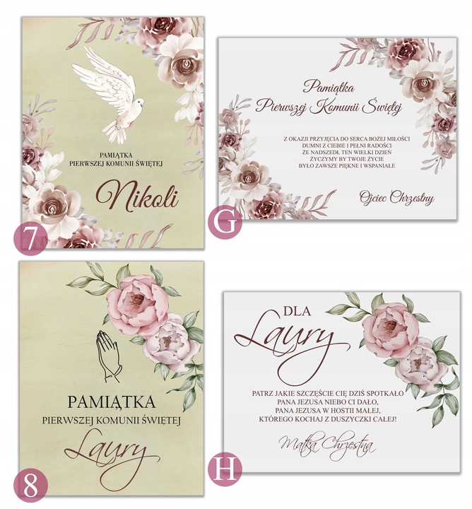 Biblia Pismo Święte Komunia Chrzest Pudełko Grawer Pamiątka PIĘKNE WZORY