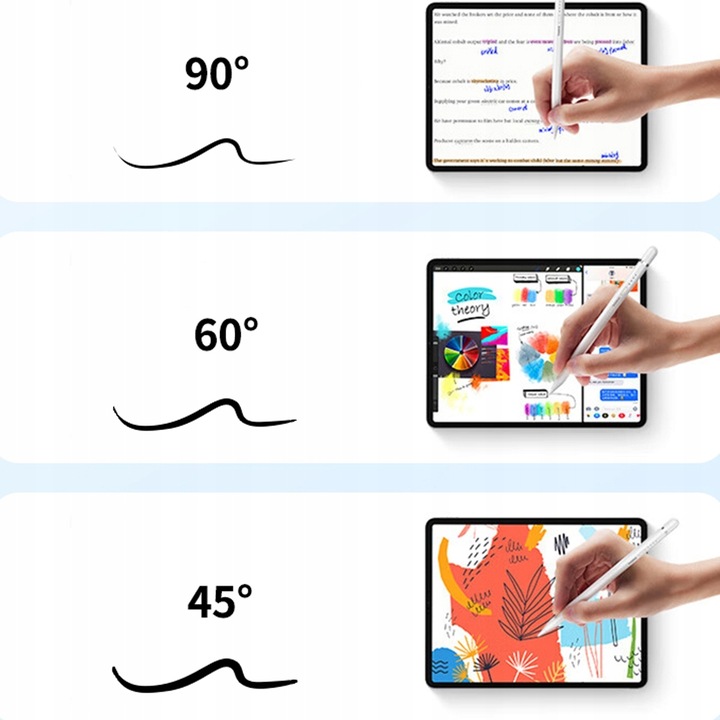 Rysik do iPada magnetyczny, palm rejection, tilt bold, Find My iPhone