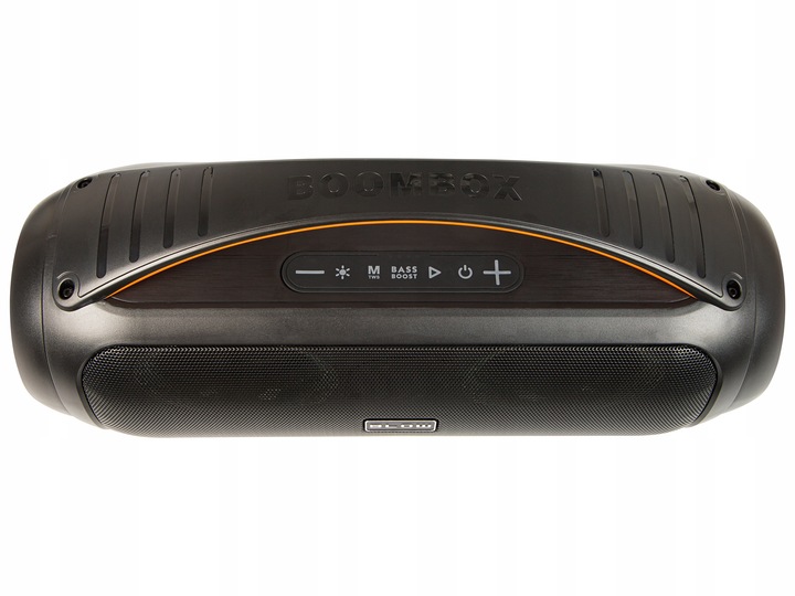 MOCNY GŁOŚNIK BLUETOOTH PRZENOŚNY BOOMBOX MIKROFON PILOT USB SD FM