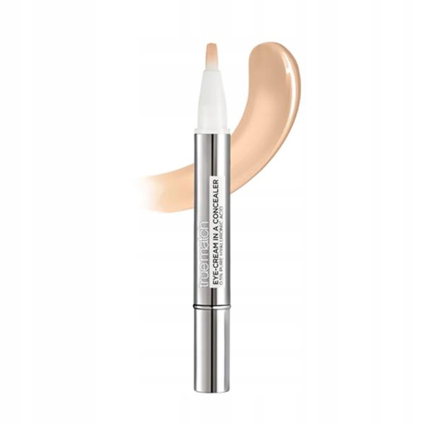 LOREAL TRUE MATCH KOREKTOR POD OCZY Z WIT.C I KWASEM HIALURONOWYM JAK KREM