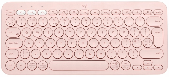 KLAWIATURA BEZPRZEWODOWA LOGITECH K380 ROSE BLUETOOTH