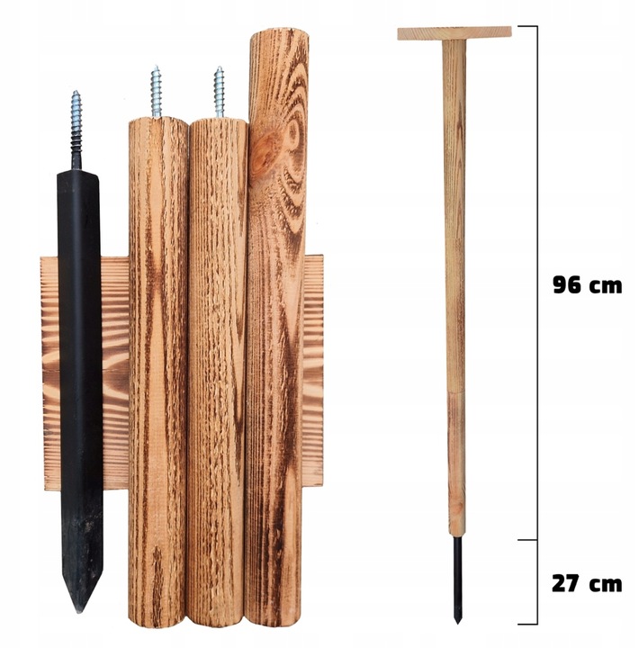 Stojący Karmnik Ogrodowy Dla Ptaków Opalany Solidny Duży + Słonecznik