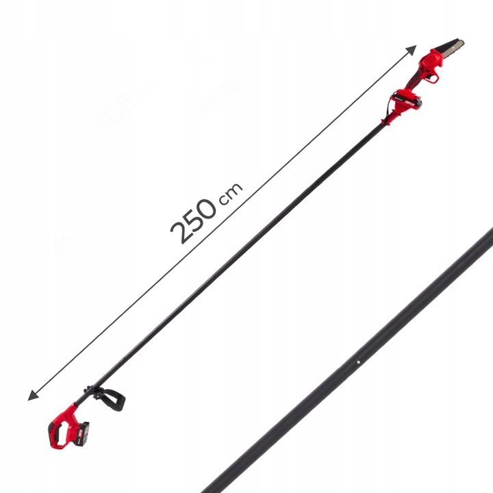 Pilarka Akumulatorowa Z WYSIĘGNIKIEM 2,5m Piła Łańcuchowa 20V 800W 2