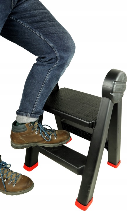 Drabinka składana Kistenberg 63 cm tworzywo sztuczne do 150 kg KLD4565