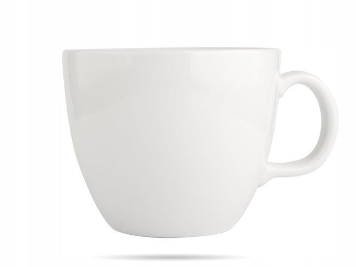 Kubek 1L JUMBO Bialy Lubiana Hit sprzedaży!