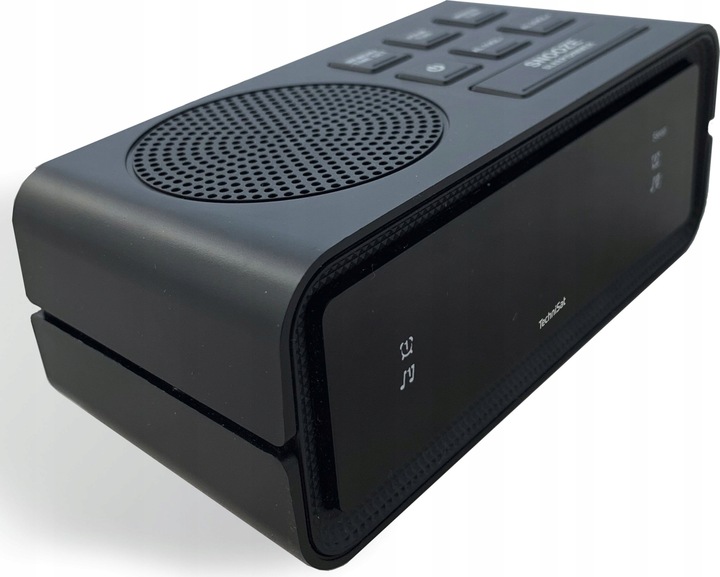 RadioBudzik Zegar Radio Tuner FM TechniSat DigiClock Budzik LED Duże