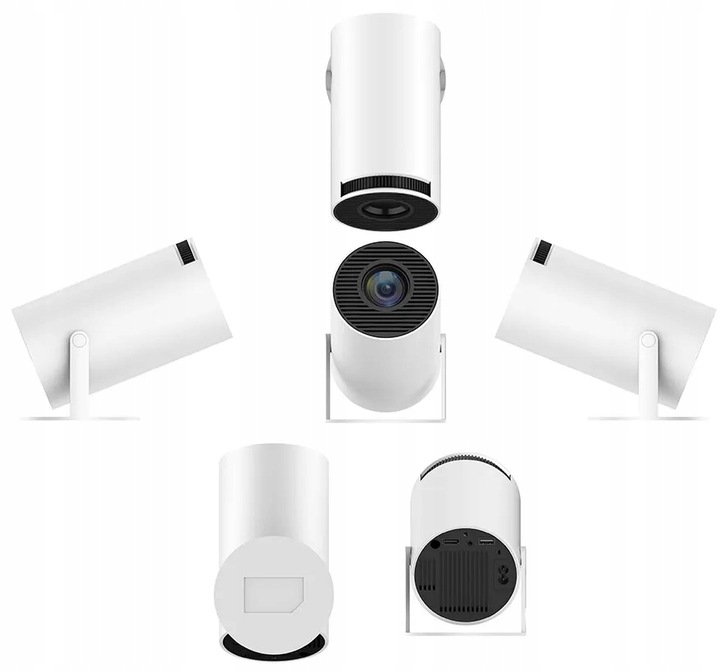 PROJEKTOR HY300 PRO 2025 NOWA WERSJA 4K HD WIFI PRZENOŚNY SMART