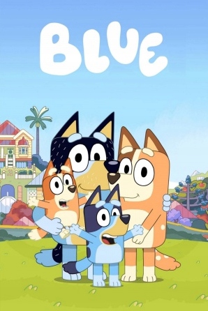 BLUEY I BINGO ZESTAW FIGUREK RODZINA BLUEY 4SZT