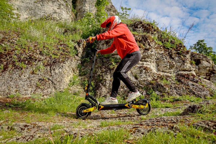 HULAJNOGA ELEKTRYCZNA 2x1500W BATERIA 52V 20Ah SAMSUNG TECHLIFE Q5 2.0