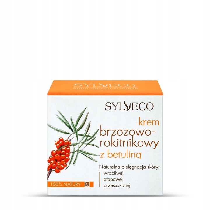 Krem Brzozowo-Rokitnikowy, nawilżający do twarzy Sylveco dzień i noc 50 ml