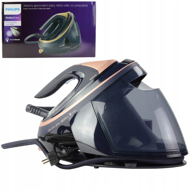 Generator pary PHILIPS PSG9050/20 stacja parowa 3000W 9bar żelazko Z