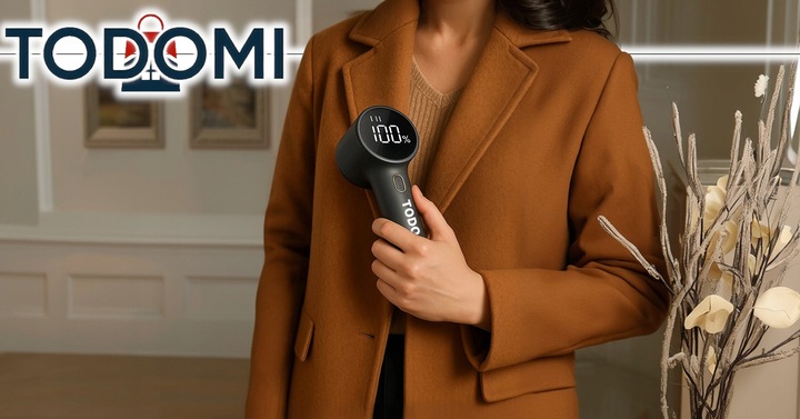 GOLARKA DO UBRAŃ SWETRÓW WYŚWIETLACZ LED ŁADOWANIE USB MOCNA