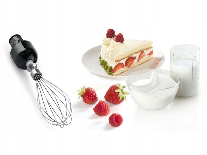 BLENDER RĘCZNY BOSCH TURBO MOC 750W QUATTROBLADE ROZDRABNIACZ MSM