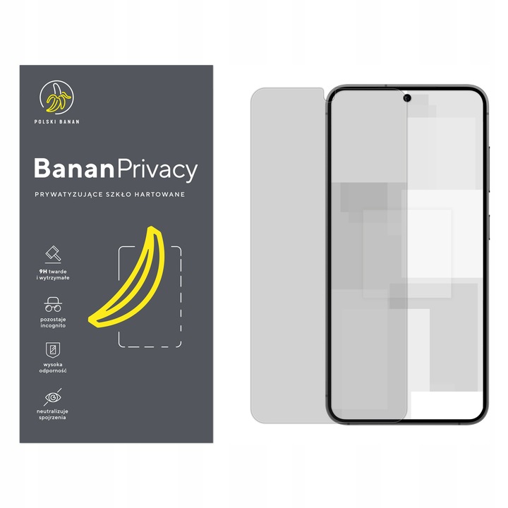 Szkło hartowane prywatyzujące 9H BananPrivacy do Samsung Galaxy S24