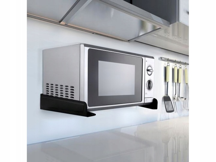 Uchwyty Półka Wieszak pod MIKROFALÓWKĘ Mikro DVD SAT DVB Tuner Solidna 35kg