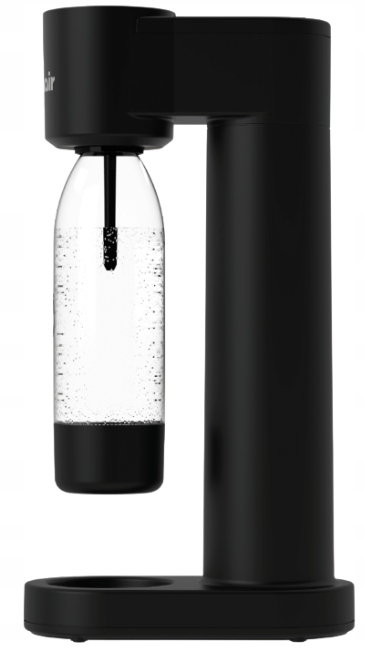 DAFI PushAir saturator z nabojem CO2 + 2 butelki 0,7 l czarny +