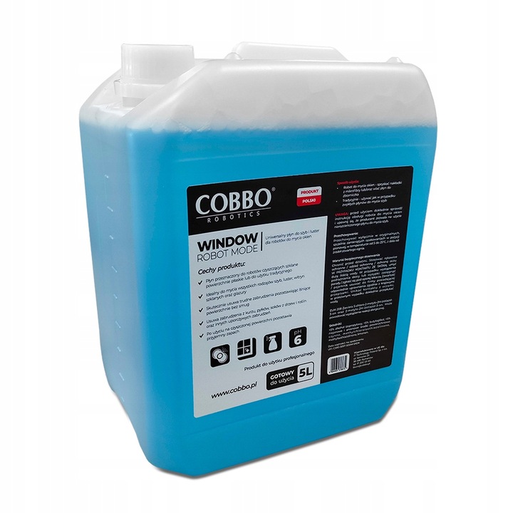 Płyn do robotów do mycia okien 5L - COBBO Robotics