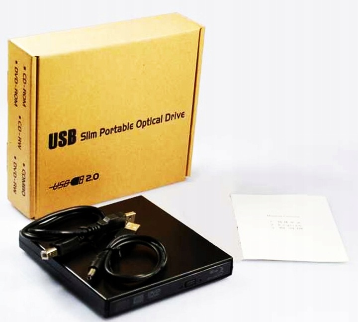 Napęd CD-R/RW/DVD-ROM Nagrywarka Zewnętrzna USB