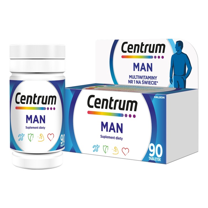 Multiwitamina Centrum Man 90 tabletek + Centrum Woman 90 tabletek