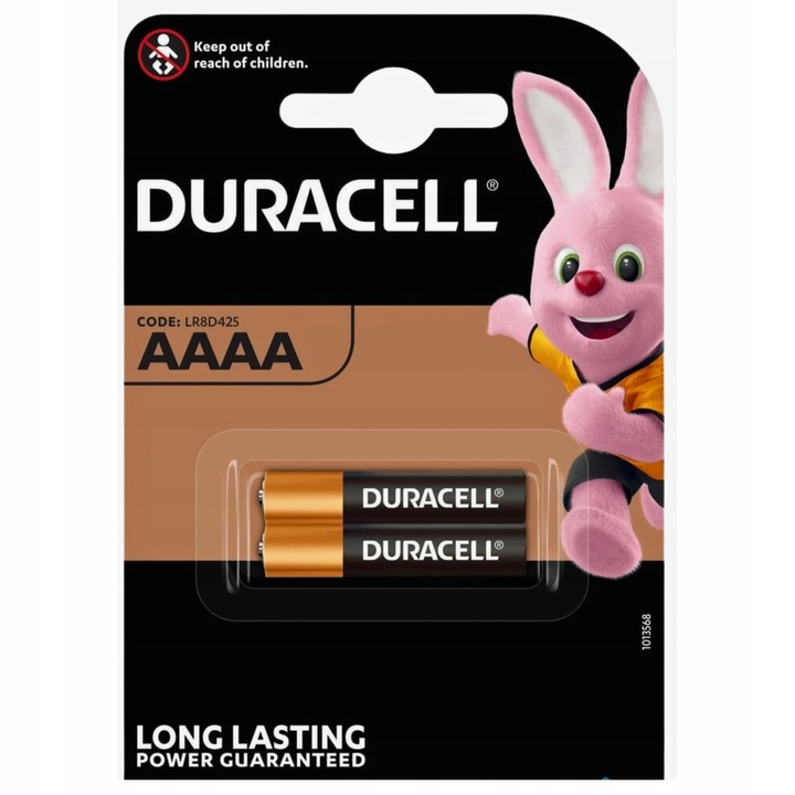 Bateria AAAA Alkaliczna LR61 Duracell 1.5V do Długopisów Cyfrowych x8