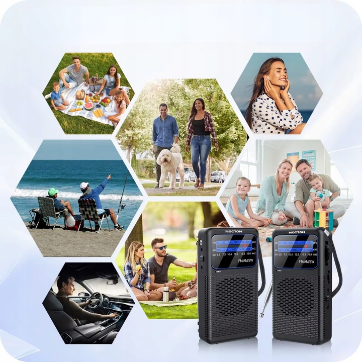 RADIO NA BATERIE MINI FM AM SW LATARKA TURYSTYCZNE KIESZONKOWE