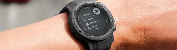 NOWY SMARTWATCH GARMIN INSTINCT 2 GPS 10ATM GRAFITOWY