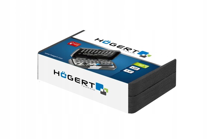 Zestaw końcówek bitów wkrętakowych 33 szt HOGERT HT1R460