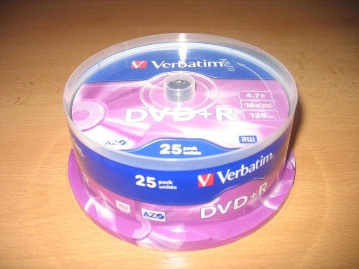 Płyta DVD-R 25 Cake