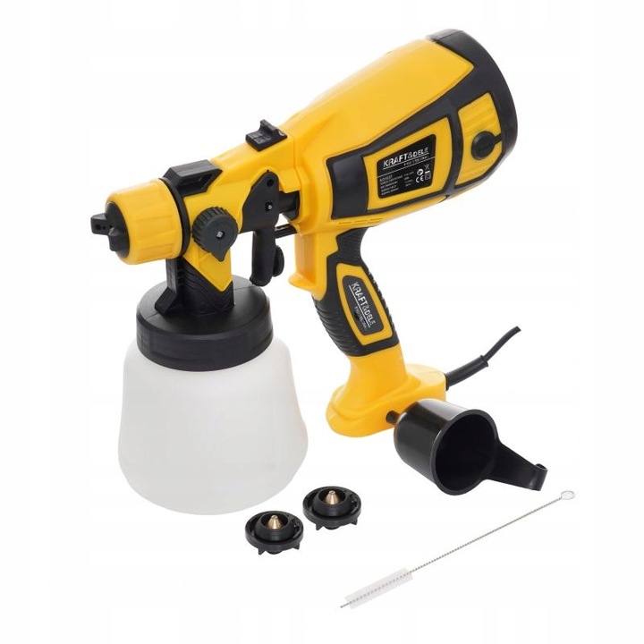PISTOLET DO MALOWANIA ELEKTRYCZNY LAKIERNICZY 650W HVLP 800ml 32000 rpm