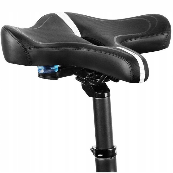 WYGODNE SIODEŁKO SIODŁO ROWEROWE NA ROWER DO ROWERU DUŻE MIĘKKIE MTB S11