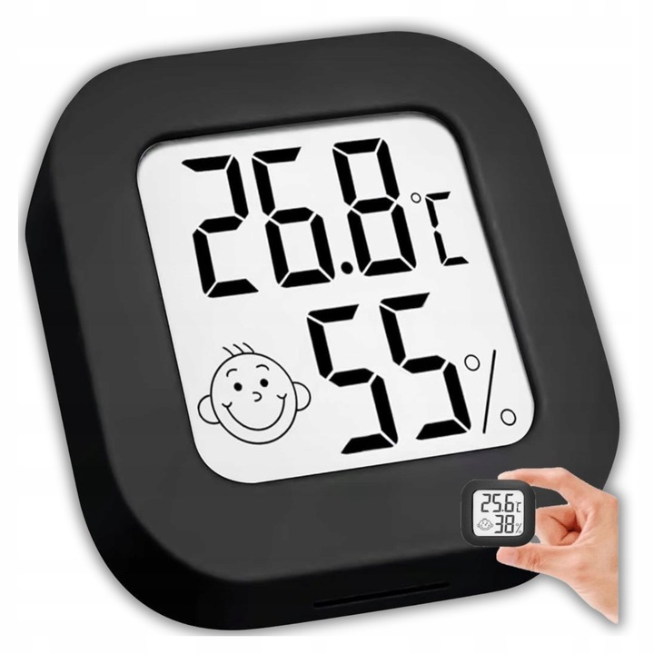 4x TERMOMETR POKOJOWY HIGROMETR ELEKTRONICZNY WILGOTNOŚCIOMIERZ