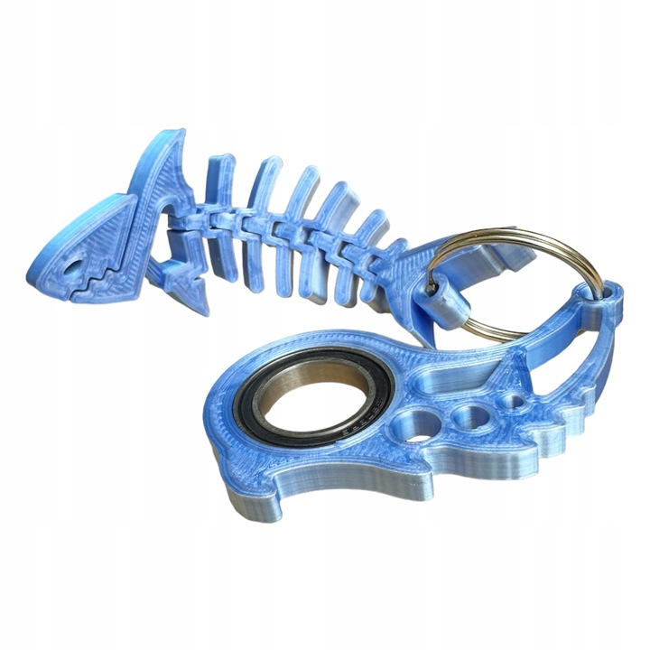 KEYRAMBIT KEYSPINNER Brelok Breloczek ZESTAW FLEXI REKIN Kolor Frozen