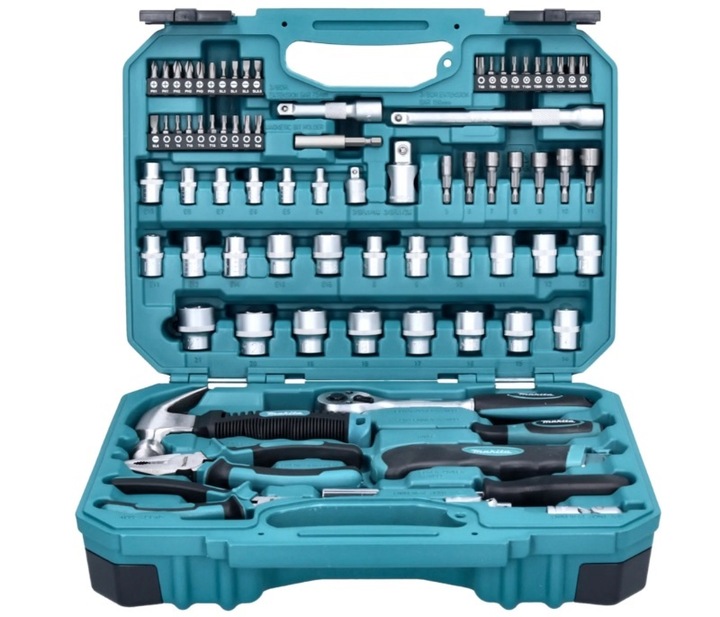 Zestaw akcesoriów i narzędzi ręcznych Makita E-10899 76 el.