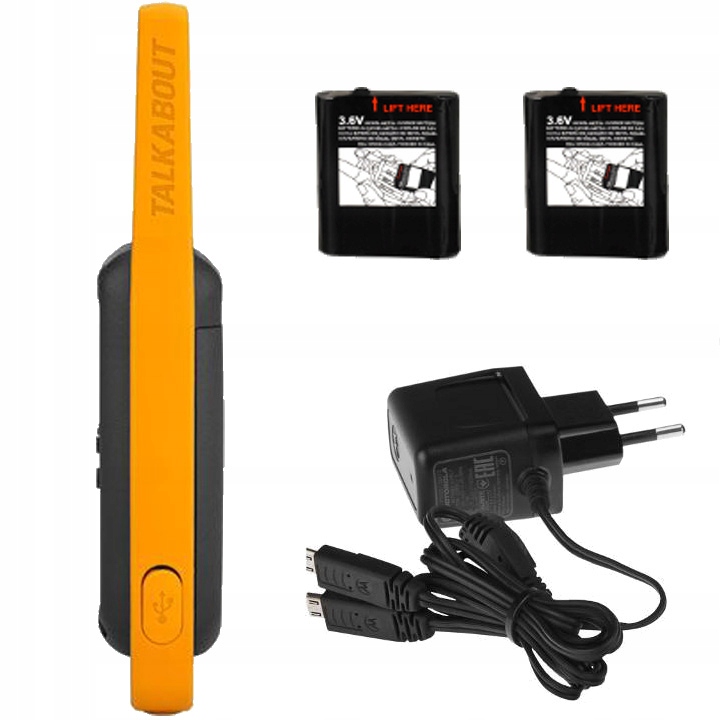 MOTOROLA T82 EXTREME PMR 446 KRÓTKOFALÓWKI WALKIE TALKIE RADIOTELEFONY x2