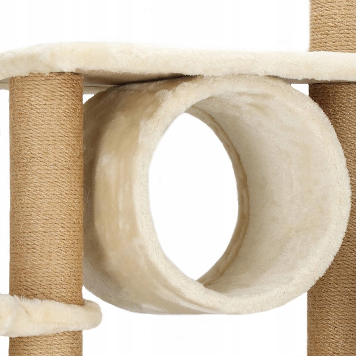 DRAPAK DLA KOTA KOTÓW WYSOKI DUŻY WIEŻA LEGOWISKO DOMEK 7 POZIOMÓW SŁUPEK