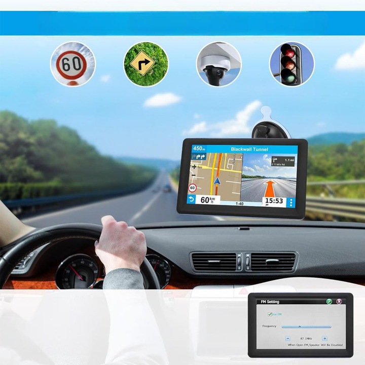 Nawigacja samochodowa GPS dla CIĘŻARÓWEK iGO Primo Truck 7 Cali Ekran