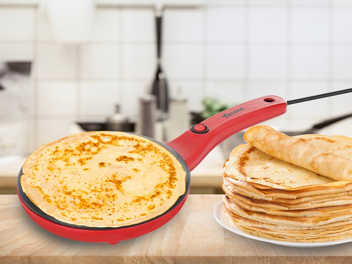 NALEŚNIKARKA ELEKTRYCZNA SZYBKA PATELNIA DO NALEŚNIKÓW BEZ UŻYCIA