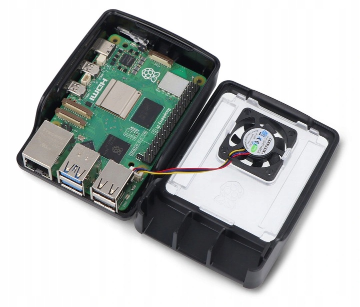 Obudowa do Raspberry Pi 5 oficjalna - grafitowa