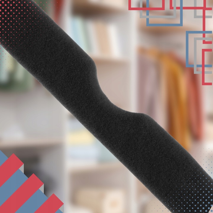 20x WIESZAKI WELUROWE NA UBRANIA DO SZAFY WIESZAK WELUROWY MEBLOWY