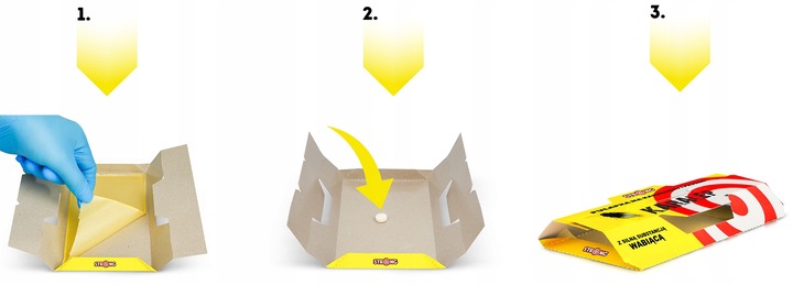 PUŁAPKA LEP NA KARALUCHY I PRUSAKI KARALEP STRONG Z SILNYM WABIKIEM 5