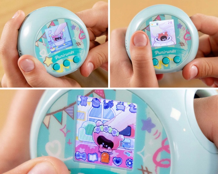 PUNIRUNES ZWIERZĄTKO CYFROWE DO OPIEKI SQUISHY INTERAKTYWNA GRA