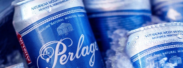 Cisowianka Perlage woda musująca 330 ml 48 sztuki