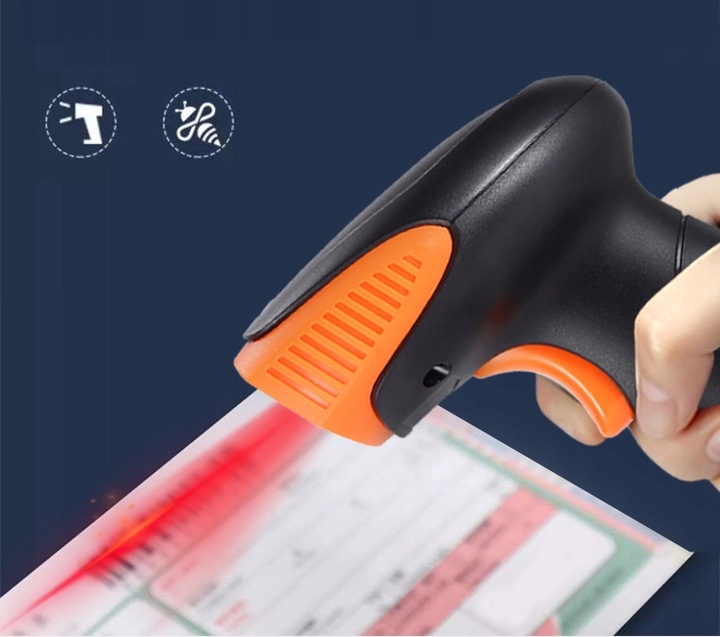 Czytnik Skaner Kodów Kreskowych i QR USB BEZPRZEWODOWY 1D 2D WiFi Zenwire