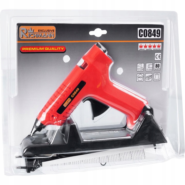 PISTOLET DO KLEJENIA NA GORĄCO KLEJU BEZPRZEWODOWY