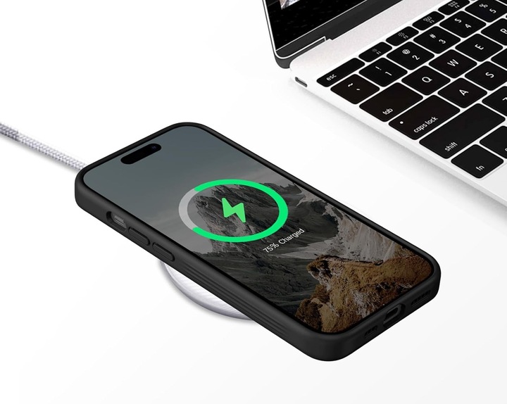 Etui do iPhone 13 |14 do MagSafe MATT CASE WZMACNIANE 360° MOCNE PREMIUM