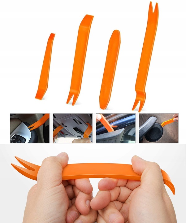 KLIPSY KOŁKI DO AUTA TAPICERKI ZESTAW 680 SPINEK SAMOCHODOWYCH ORGANIZER