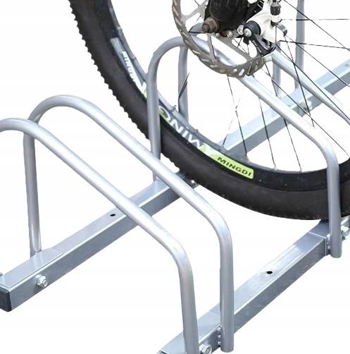 STOJAK parking rowerowy uchwyt przechowywanie na 5 stanowisk (E105)