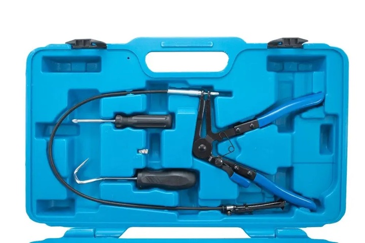 SZCZYPCE DO OPASEK ZACISKOWYCH ZESTAW 9 ELEMENTÓW OSŁON SZCZYPIEC CLICK-R