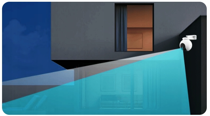 Kamera Obrotowa WiFi 5MPx H8 3K EZVIZ Autotracking Zewnętrzna CS-H8 3K PRO