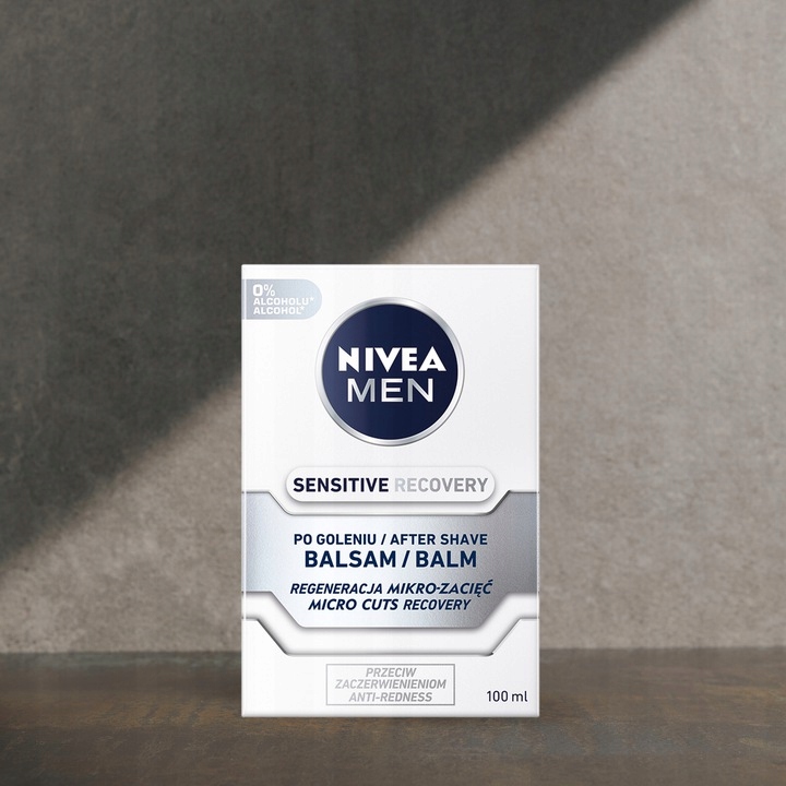NIVEA MEN SENSITIVE RECOVERY REGENERUJĄCY BALSAM PO GOLENIU 100 ml